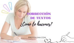 Corrección de textos